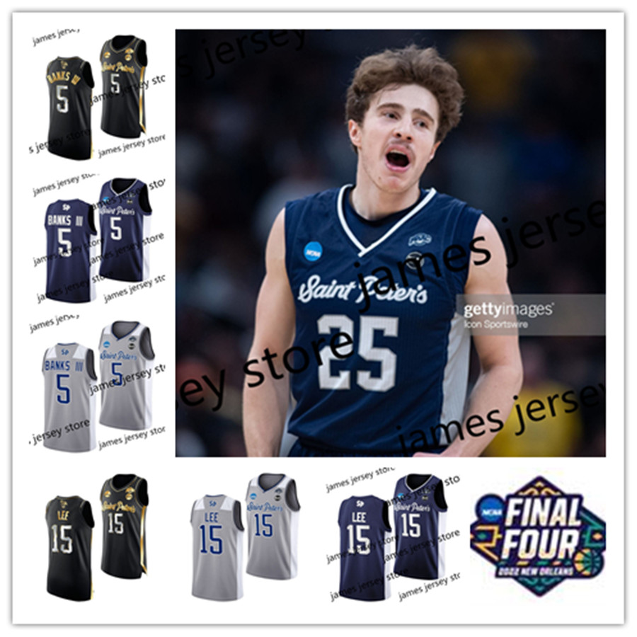 2022 NCAA Saint Peter's Peacocks Stitched College Basketball Jersey 11 KC Ndefo 15 Matthew Lee 5 Daryl Banks III 25 Doug Edert jersey 10 Fousseyni Drame Jerseys, 5 daryl banks iii navy jersey
2022 NCAA Saint Peter's Peacocks Stitched College Basketball Jersey 11 KC Ndefo 15 Matthew Lee 5 Daryl Banks III 25 Doug Edert jersey 10 Fousseyni Drame Jerseys, 5 daryl banks iii navy jersey