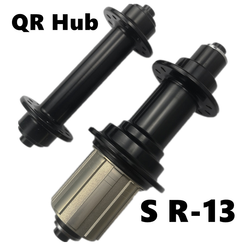 285g S R13 V Brake Road Bike Aluminum Hub for SHIMAN0 or Campy Sealed Bearings Hub QR HG Front 20 Holes Rear 24Holes