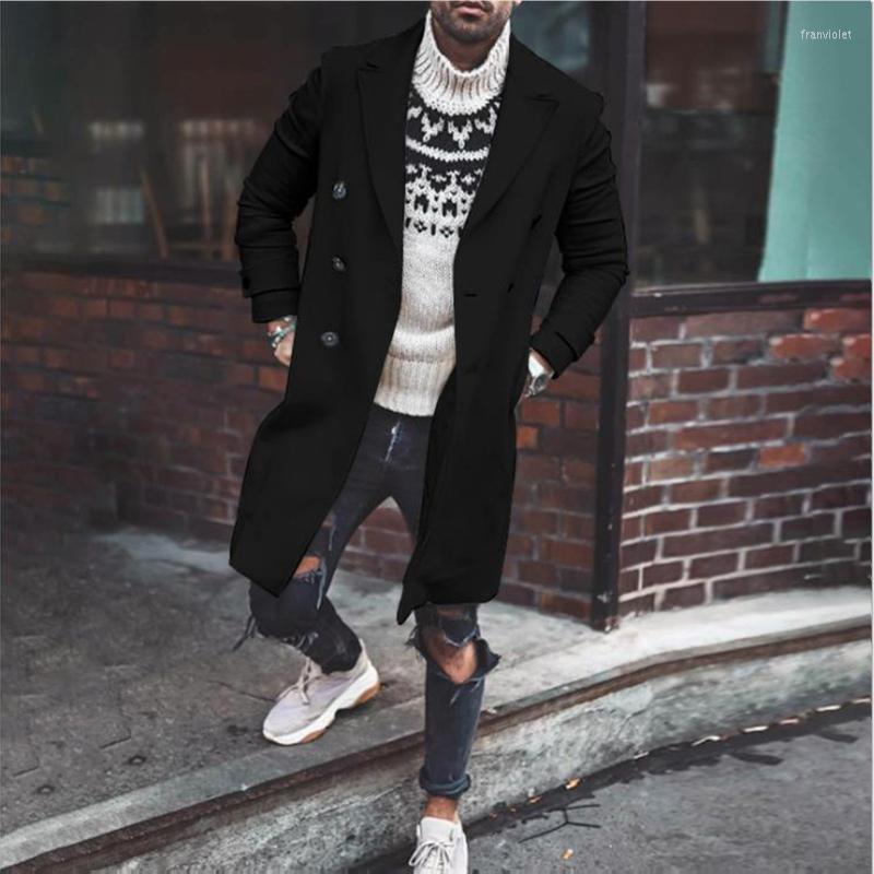 Men' Wool & Blends Spring Autumn Winter Trench Coat Warm Thicken Jacket Woolen Peacoat Long Overcoat Tops Mens Windbreaker Jackets Fran22, Black
Men' Wool & Blends Spring Autumn Winter Trench Coat Warm Thicken Jacket Woolen Peacoat Long Overcoat Tops Mens Windbreaker Jackets Fran22, Black