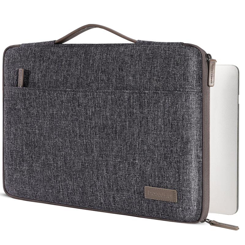 DOMISO Water resistant Laptop Sleeve With Handle For 10" 11" 13" 14 15 17 Inch Bag Notebook Computer bag 220629