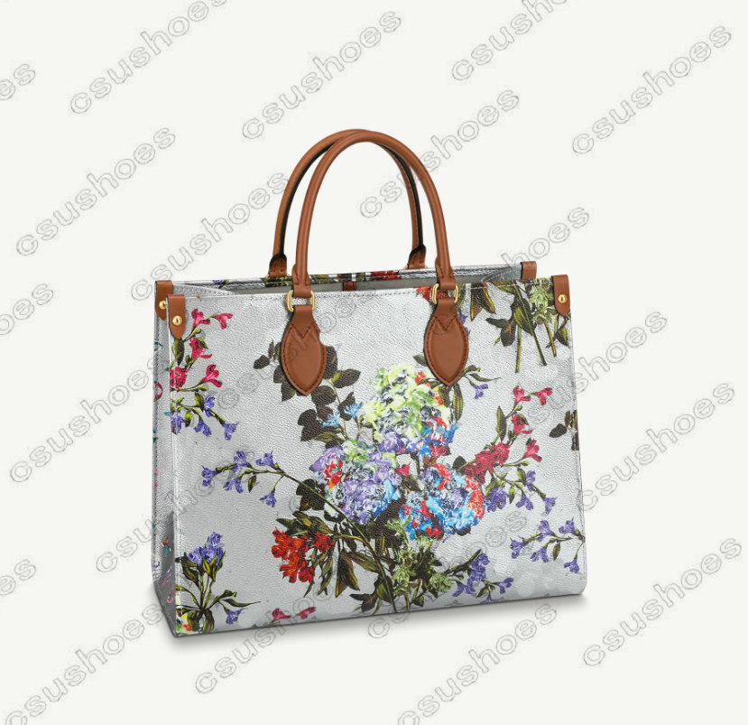 22ss OnTheGo Bag Flowers Gradient SPRING IN THE CITY MM PM Mini Tote Womens Designer Colorful Canvas Leather Handbag Large capacity On The Go Handle Bags M20510 M21233, No bag
22ss OnTheGo Bag Flowers Gradient SPRING IN THE CITY MM PM Mini Tote Womens Designer Colorful Canvas Leather Handbag Large capacity On The Go Handle Bags M20510 M21233, No bag