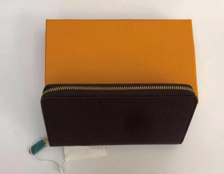 Fashion 6 Colors Fashion Single Zipper Mans Wallets Purses For Men Women Leather Designer Wallet Lady Ladies Long Purse With Orange Box 60017, Shipping
Fashion 6 Colors Fashion Single Zipper Mans Wallets Purses For Men Women Leather Designer Wallet Lady Ladies Long Purse With Orange Box 60017, Shipping