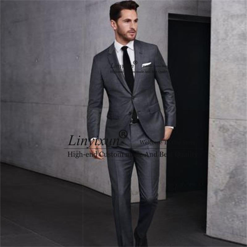 Men's Suits & Blazers Formal Dark Gray Men Slim Fit Groom Wedding Tuxedos For Groomsmen 2 Pieces Set Business Male Pants Costume HommeMen's, Ivory
Men's Suits & Blazers Formal Dark Gray Men Slim Fit Groom Wedding Tuxedos For Groomsmen 2 Pieces Set Business Male Pants Costume HommeMen's, Ivory