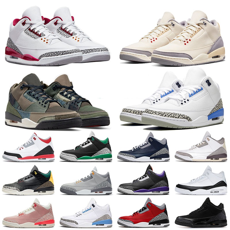 Jumpman 3 Newest Basketballs Shoes for Men Women Muslin Shady 3s UNC Cardinal Red Patchwork Trainers Black Cat Georgetown Pine Green Sneakers Sports, 40
Jumpman 3 Newest Basketballs Shoes for Men Women Muslin Shady 3s UNC Cardinal Red Patchwork Trainers Black Cat Georgetown Pine Green Sneakers Sports, 40