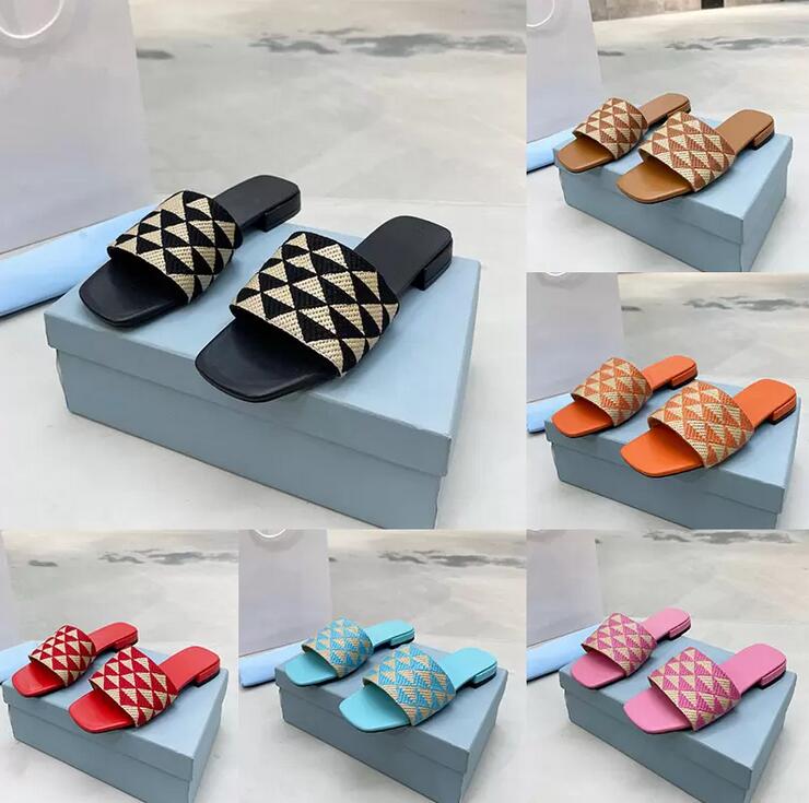Designer Slippers Womens Slipper High Quality Embroidered Fabric Sandal Metal Triangle Flat Flip Flops Fashion Plaid Outdoor Leisure Sandbeach Shoes 35-43, No shoes (not for individual sale)
Designer Slippers Womens Slipper High Quality Embroidered Fabric Sandal Metal Triangle Flat Flip Flops Fashion Plaid Outdoor Leisure Sandbeach Shoes 35-43, No shoes (not for individual sale)