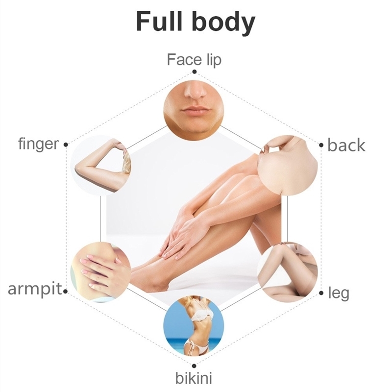 Mlay T4 Ice feeling Painless Laser Hair Removal Home Machine Lens Can Use Pubic Body Ipl Epilator Depilador for Man Woman 220323