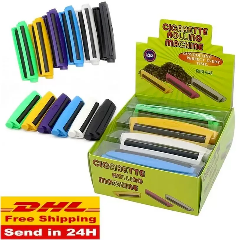 DHL Accessories Plastic Filled Cigarette Machine 110m Device Tmobacco Roller Maker Rolling Smoking Accessories GB0929
DHL Accessories Plastic Filled Cigarette Machine 110m Device Tmobacco Roller Maker Rolling Smoking Accessories GB0929