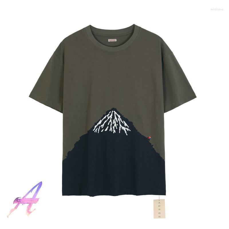 Men' T-Shirts Oversize Kapital High Quality Batik Washed Paragraph Fuji Print Embroidered Short Sleeves Men' Women' TeesMen' Mil, Shengli-brown
Men' T-Shirts Oversize Kapital High Quality Batik Washed Paragraph Fuji Print Embroidered Short Sleeves Men' Women' TeesMen' Mil, Shengli-brown