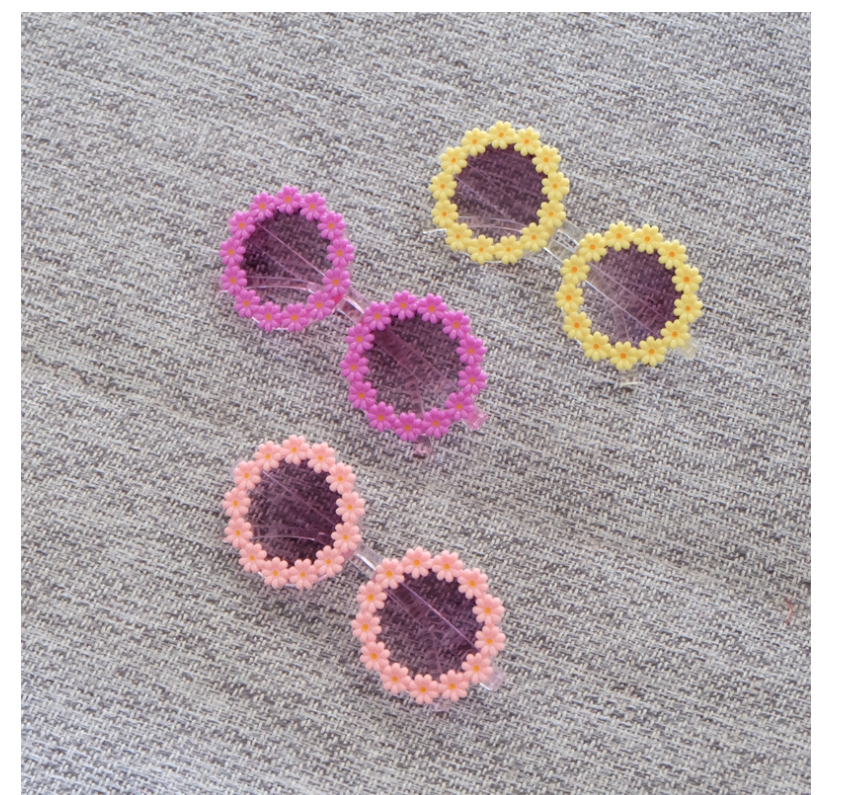Kid Sunglasses Sun Glasses Flower Little Daisy UV 400 Protection Girls Boys Baby Eyeglasses Wholesale Z260305