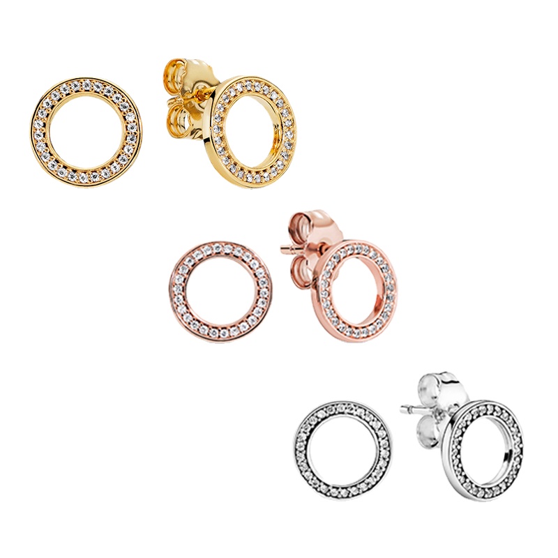 New Popular 925 Sterling Silver Vintage Earrings Crystal Pandora Stud Earrings Ladies Girls Christmas Gifts Fashion Wedding Jewelry
New Popular 925 Sterling Silver Vintage Earrings Crystal Pandora Stud Earrings Ladies Girls Christmas Gifts Fashion Wedding Jewelry