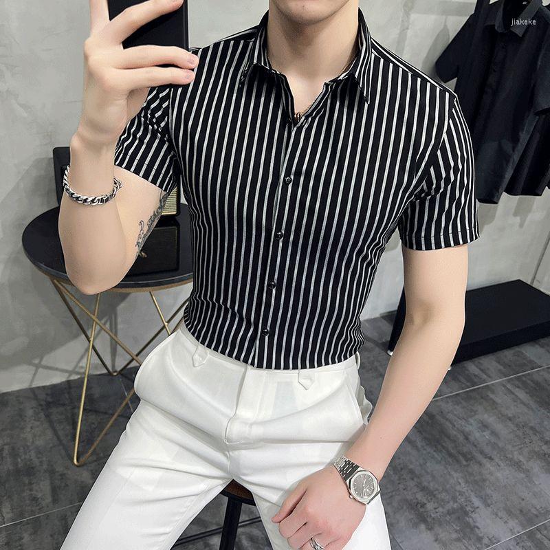 Men's Dress Shirts Summer Mens Vertical Stripe Korean Slim Fit Casual Shirt Business Formal Streetwear Social Party Blouse 4XL-MMen's, Khaki
Men's Dress Shirts Summer Mens Vertical Stripe Korean Slim Fit Casual Shirt Business Formal Streetwear Social Party Blouse 4XL-MMen's, Khaki