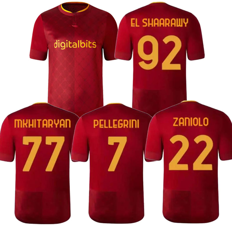 22/23 SHOMURODOV Soccer jersey MatIas Via home ZANIOLO ROMA DZEKO PASTORE rome TOTTI KLUIVERT KOLAROV AS football shirt Men Kids kit uniforms maillot tops
22/23 SHOMURODOV Soccer jersey MatIas Via home ZANIOLO ROMA DZEKO PASTORE rome TOTTI KLUIVERT KOLAROV AS football shirt Men Kids kit uniforms maillot tops