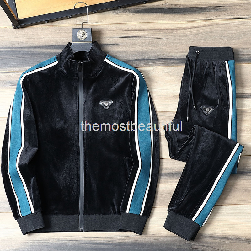 Men's Tracksuits Velvet casual sportswear set men's fashion two piece large European, 2# packing bag
Men's Tracksuits Velvet casual sportswear set men's fashion two piece large European, 2# packing bag