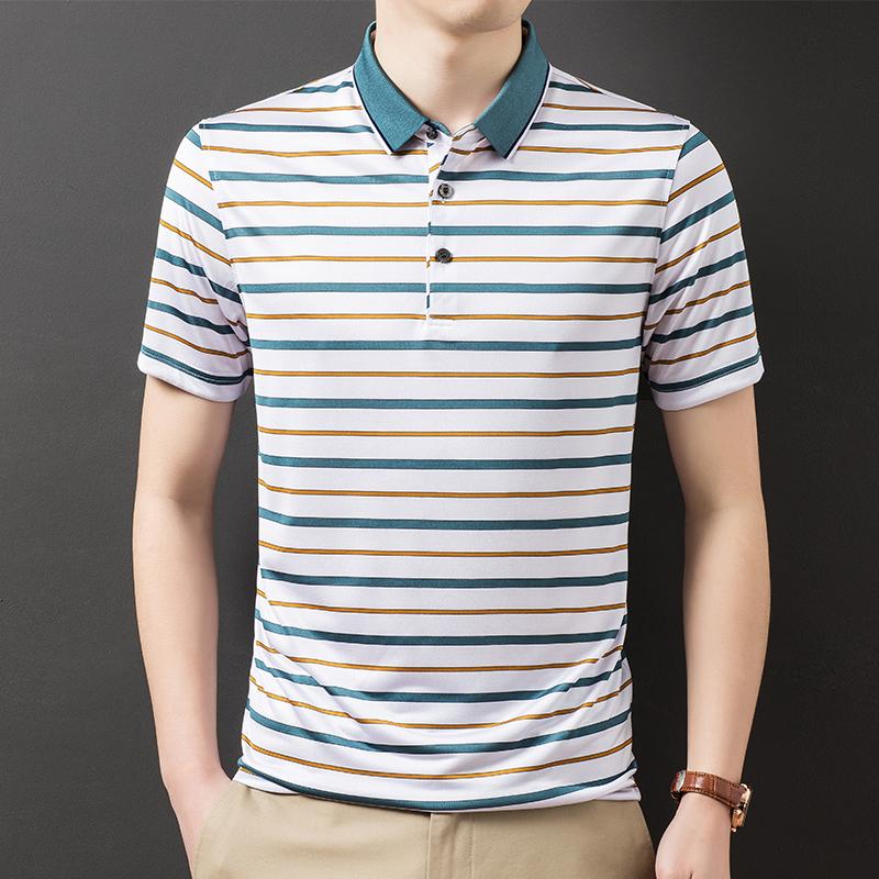 Men's Polos Summer Bright Color Design Lapel Stripe Shirt Youth Vitality Slim Top Quality Men's T-Shirt Does Not ShrinkMen's Men'sMen's, Blue
Men's Polos Summer Bright Color Design Lapel Stripe Shirt Youth Vitality Slim Top Quality Men's T-Shirt Does Not ShrinkMen's Men'sMen's, Blue