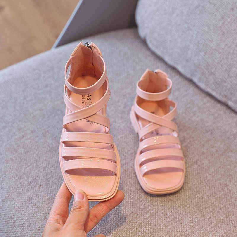 Girls Sandals Children Shoes Fashion Casual Sandals Summer Kids Little Girls Princess Shoes Soft Comfortable G220418, Black
Girls Sandals Children Shoes Fashion Casual Sandals Summer Kids Little Girls Princess Shoes Soft Comfortable G220418, Black