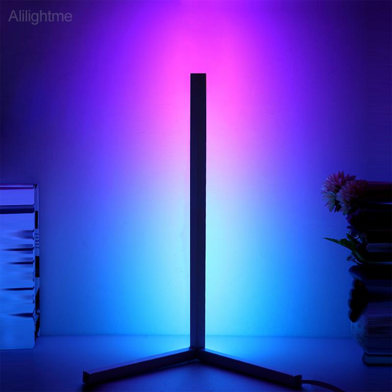 Floor Lamps Modern Style Corner Lamp LED Intelligent Remote Control Atmosphere Light Colorfuls Night Lights For Bedroom Creative Decor
Floor Lamps Modern Style Corner Lamp LED Intelligent Remote Control Atmosphere Light Colorfuls Night Lights For Bedroom Creative Decor