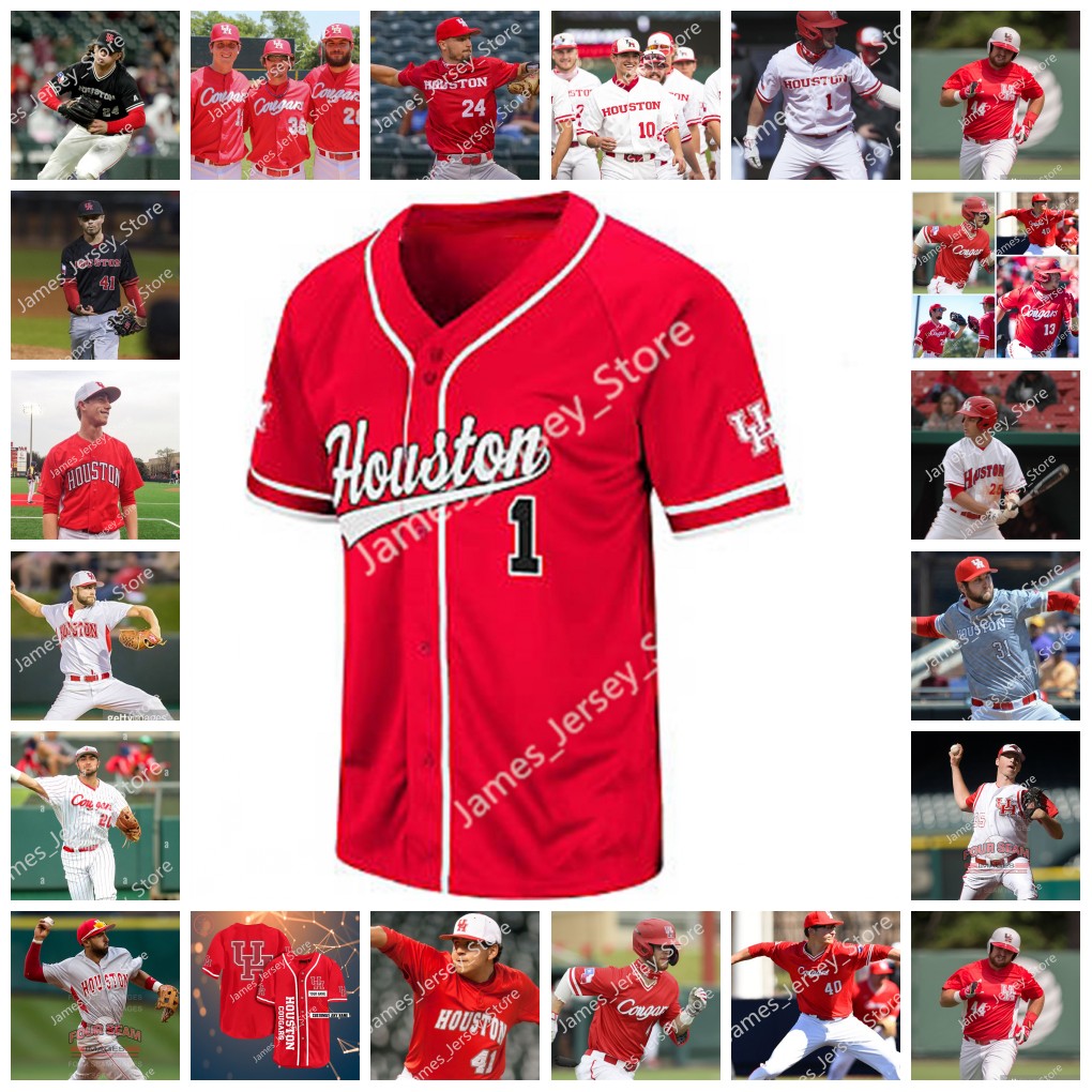 Custom UH Houston Cougars Stitched College Baseball Jersey Mike Walker Anthony Young Steve Cummings Jeff Banister Rayner Noble Doug Drabek Gary Weiss Tom Paciorek, 10
Custom UH Houston Cougars Stitched College Baseball Jersey Mike Walker Anthony Young Steve Cummings Jeff Banister Rayner Noble Doug Drabek Gary Weiss Tom Paciorek, 10