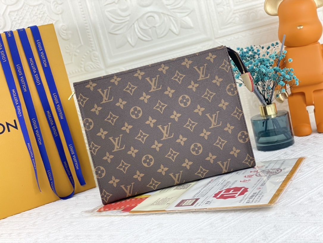Protection Beauty Case Wash Bag Leather Women Clutch Mono Waterproof Canvas Men Cosmetic Bags Luxurys Designers Cases 26cm lv louis vuitton, L-black grid
Protection Beauty Case Wash Bag Leather Women Clutch Mono Waterproof Canvas Men Cosmetic Bags Luxurys Designers Cases 26cm lv louis vuitton, L-black grid
