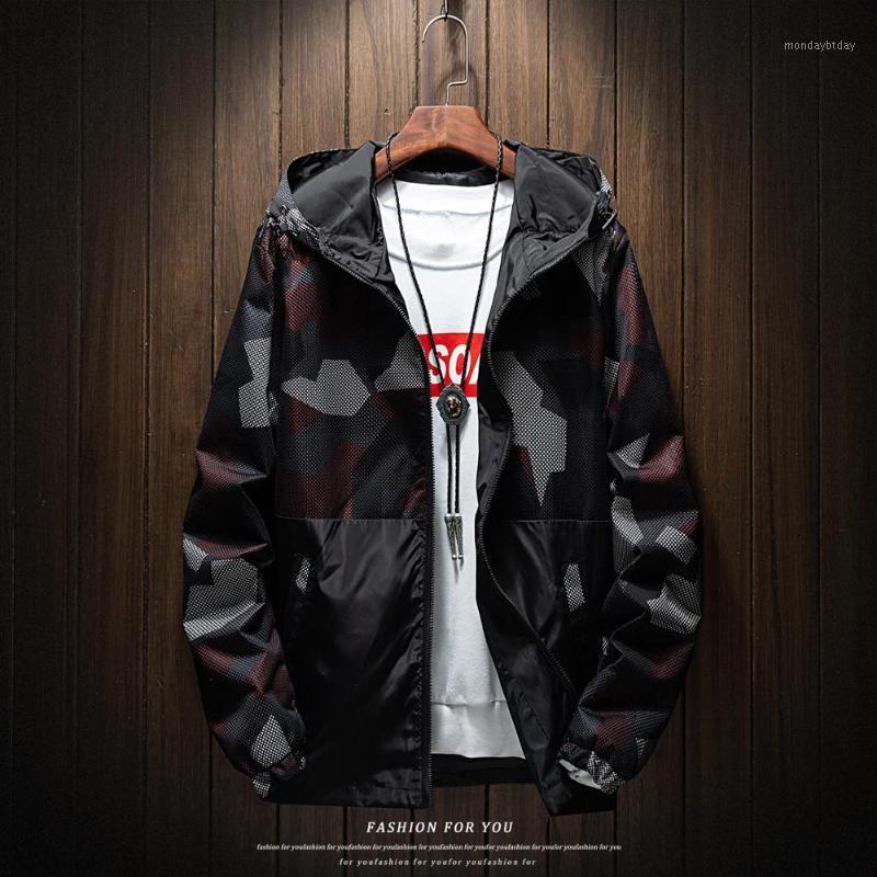 Men's Jackets Camouflage Mesh Casual Patchwork Jacket Men Hip Hop Spring Autumn Male Windbreaker Thin Hooded Coat Bomber Plus Size, Gray
Men's Jackets Camouflage Mesh Casual Patchwork Jacket Men Hip Hop Spring Autumn Male Windbreaker Thin Hooded Coat Bomber Plus Size, Gray