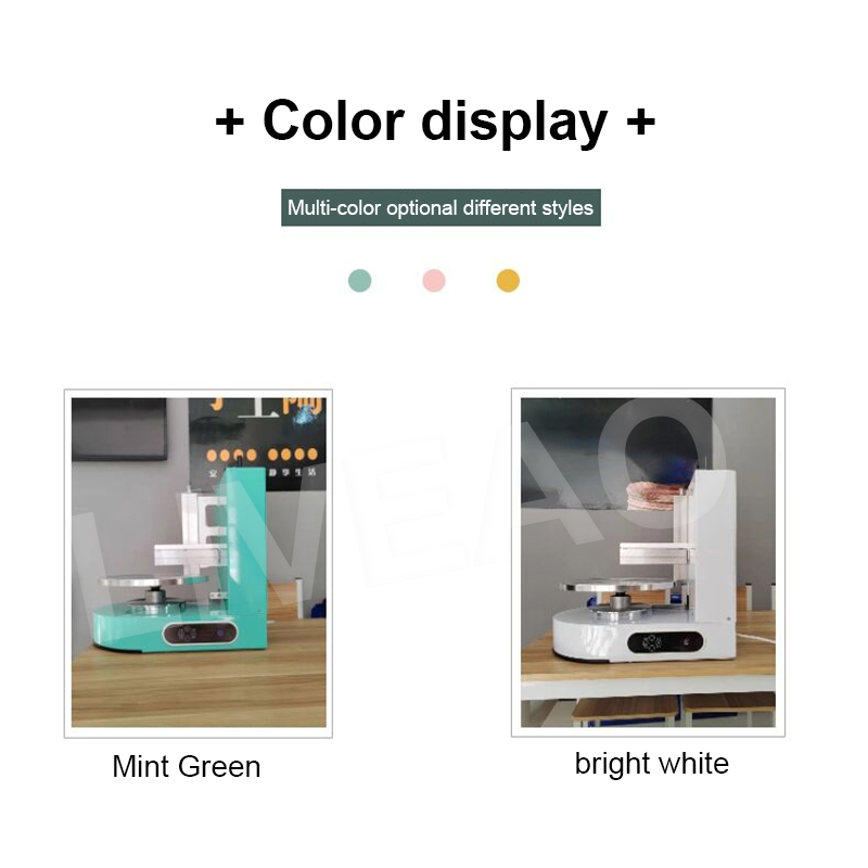 2022 Semi Automatic Kitchen Birthday Cake Smoothing Machine Cake Plastering Cream Layer Filling Maker3550271