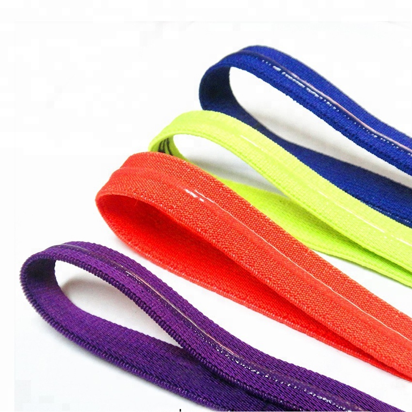 Rubber Anti Slip Thin Elastic Sports Headbands for Women Men Yoga Hair Band Softball Tennis Hair Rope Head Jewelry