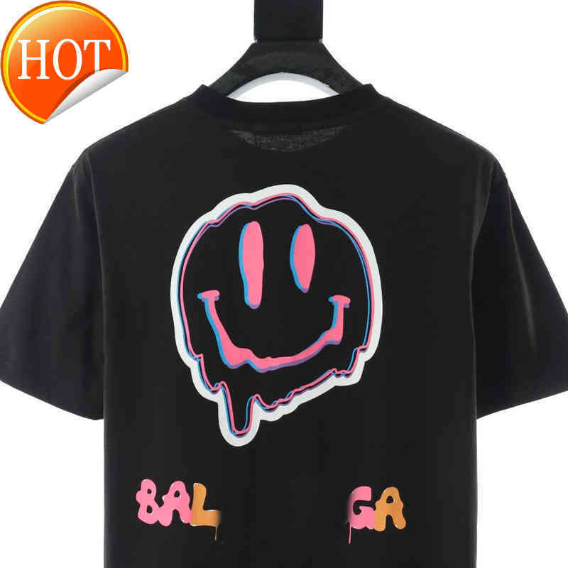 Paris Designer Luxury Summer Balenciga Smiling Face Foam Printed T Shirt Fashion Mens And Womens Couple Loose Short Sve Tee L-3XL XKD4
Paris Designer Luxury Summer Balenciga Smiling Face Foam Printed T Shirt Fashion Mens And Womens Couple Loose Short Sve Tee L-3XL XKD4