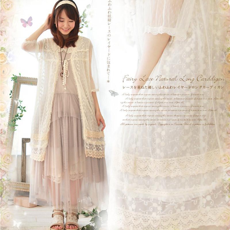 Women's Blouses & Shirts Summer Mori Girl Women Lace Long Blouse Shirt Casual Tops Cardigan Floral Embroidery Female Sunscreen A217, Pic color
Women's Blouses & Shirts Summer Mori Girl Women Lace Long Blouse Shirt Casual Tops Cardigan Floral Embroidery Female Sunscreen A217, Pic color