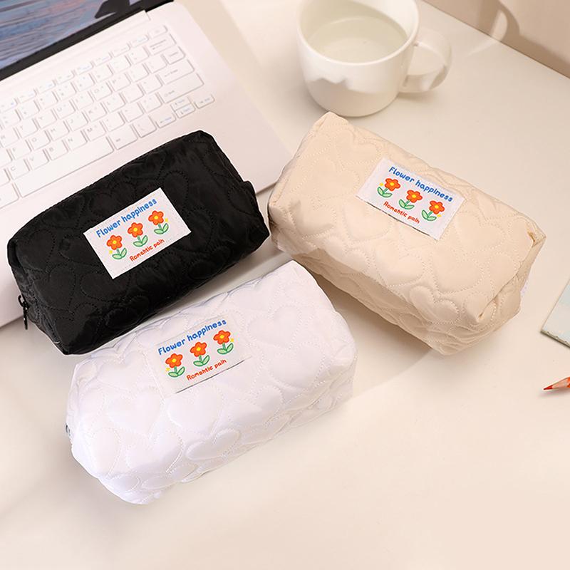 Cosmetic Bags & Cases Cute Kawaii Floral Flower Zipper Pencil Lovely Pillow Bag Pen Storage Multi-Function Stationery BoxCosmetic, Beige
Cosmetic Bags & Cases Cute Kawaii Floral Flower Zipper Pencil Lovely Pillow Bag Pen Storage Multi-Function Stationery BoxCosmetic, Beige