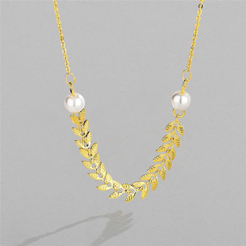Pendant Necklaces Elegant Simple Female Fashion 2022 Pearl Wheat Wedding Woman Choker Jewelry Charm Silver Gold Chain NecklacePendant
Pendant Necklaces Elegant Simple Female Fashion 2022 Pearl Wheat Wedding Woman Choker Jewelry Charm Silver Gold Chain NecklacePendant