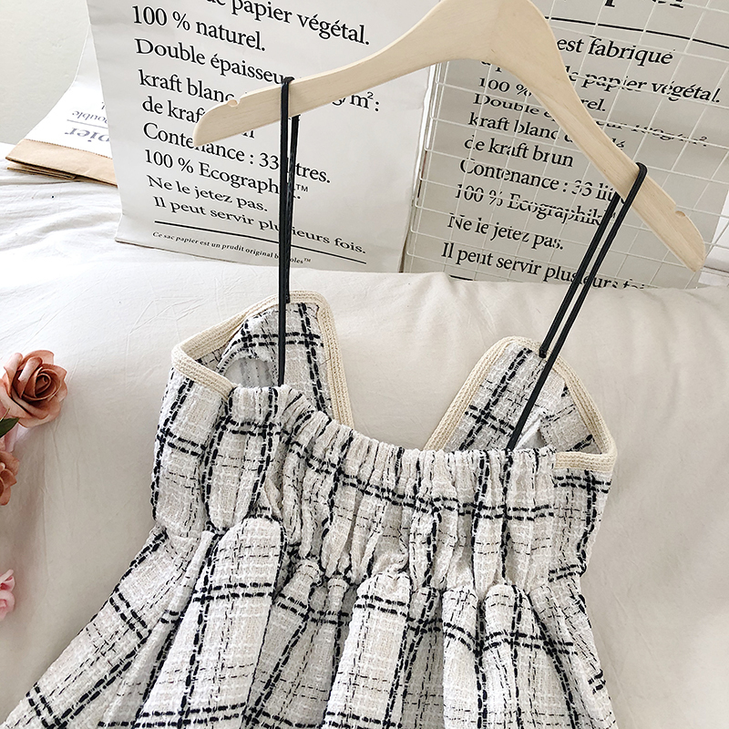 Korobov Vintage Hit Color Elegant Women Tank Top Chic Knitted Spaghetti Strap Tops Streetwear OL Ruched Female Vest 220316