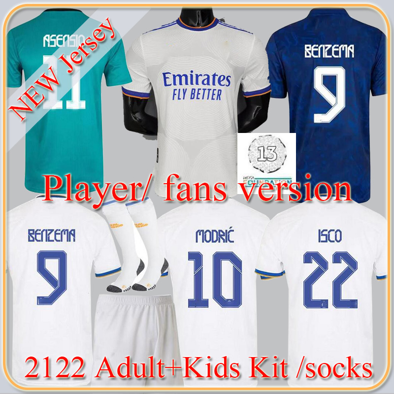 BENZEMA soccer jerseys 21 22 football shirt CAMAVINGA ALABA HAZARD ASENSIO MODRIC MARCELO VALVERDE REAL camiseta men + kids kit 2021 2022 uniforms fourth 125, +la liga patch
BENZEMA soccer jerseys 21 22 football shirt CAMAVINGA ALABA HAZARD ASENSIO MODRIC MARCELO VALVERDE REAL camiseta men + kids kit 2021 2022 uniforms fourth 125, +la liga patch