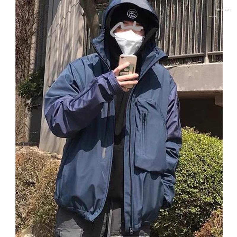 Men's Trench Coats PAF ARCHIVE Autumn Winter And Women's Multi Zipper Top Quality Windproof Warm Hooded Windbreaker Viol22, Blue
Men's Trench Coats PAF ARCHIVE Autumn Winter And Women's Multi Zipper Top Quality Windproof Warm Hooded Windbreaker Viol22, Blue