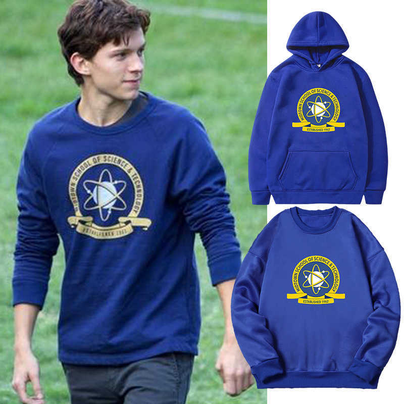 

Tom Holland Style Movie Homecoming Hoodie Men Women Fashion Autumn Winter Harajuku Hoody Unisex Oversized Sweatshirt, Color11