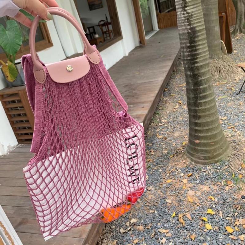 Evening Bags Casual Hollow Fishnet Women Handbags Designer Mesh Shoulder Crossbody Handmade Rope Woven Beach Bag Large Tote Purses 2022, Black
Evening Bags Casual Hollow Fishnet Women Handbags Designer Mesh Shoulder Crossbody Handmade Rope Woven Beach Bag Large Tote Purses 2022, Black