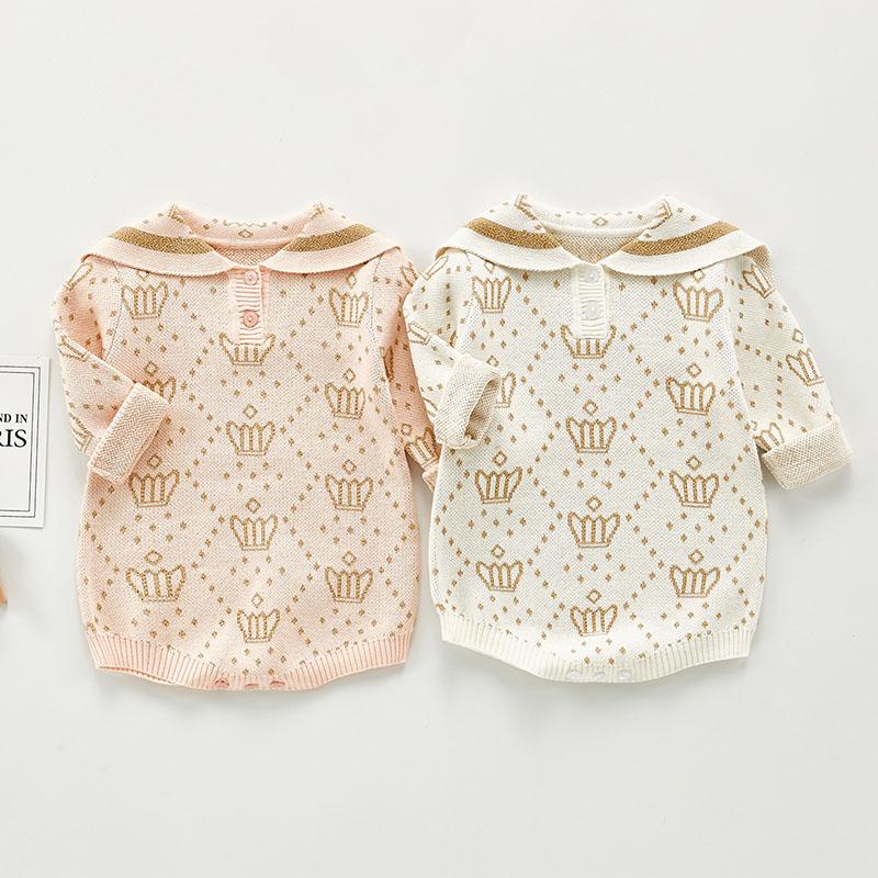 Jumpsuits 0-3Yrs Spring Autumn Baby Girls Long Sleeve Crown Rompers Jumpsuit Clothes Kids Girl Printing Knit RompersJumpsuits, 213h02 brown
Jumpsuits 0-3Yrs Spring Autumn Baby Girls Long Sleeve Crown Rompers Jumpsuit Clothes Kids Girl Printing Knit RompersJumpsuits, 213h02 brown