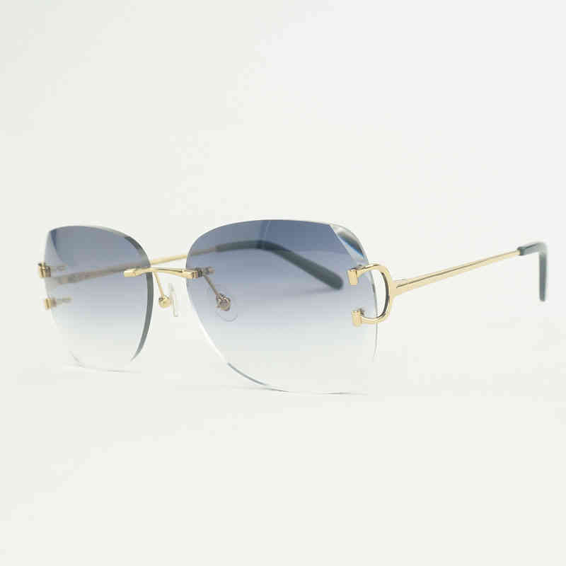 Vintage Rimless Wire Sunglasses Men Oversize Eyewear For Summer Diamond Cutting Glasses Metal Frame Oculos Gafas
Vintage Rimless Wire Sunglasses Men Oversize Eyewear For Summer Diamond Cutting Glasses Metal Frame Oculos Gafas