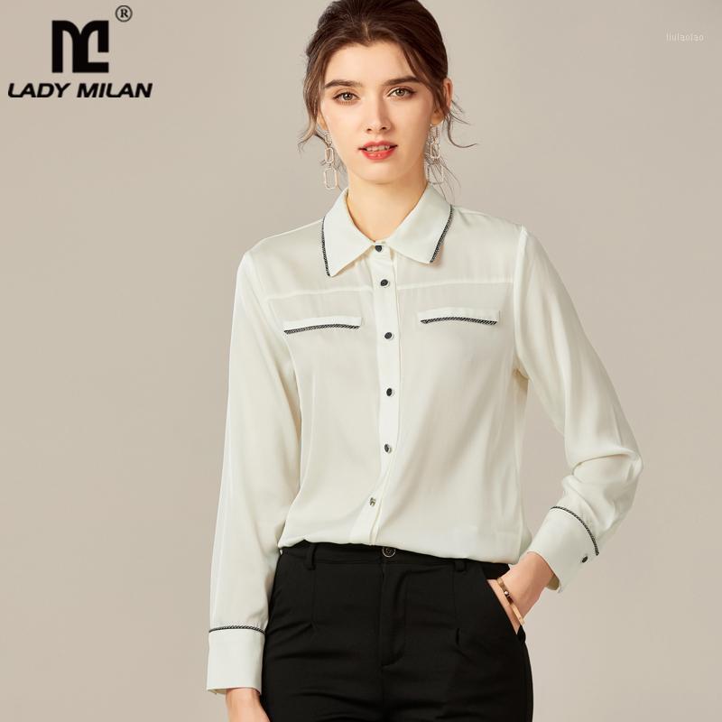 95% Silk 5% Spandex Women' Shirt Turn Down Collar Long Sleeves Piping Elegant Blouse Fashion Camisa Tops Blouses & Shirts, Black
95% Silk 5% Spandex Women' Shirt Turn Down Collar Long Sleeves Piping Elegant Blouse Fashion Camisa Tops Blouses & Shirts, Black