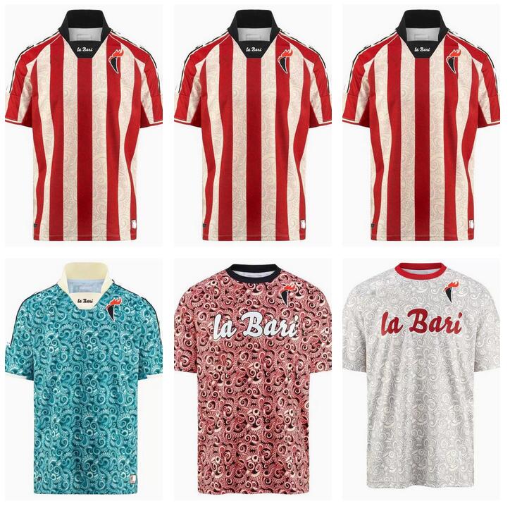 2022 SSC Bari SPECIAL SOCCER JERSEYS limited-edition Bari x LC23 home away 22 23 jersey football shirts BOTTA MAIELLO MAITA GALANO D'ERRICO MALLAMO ANTENUCCI SCAVONE
2022 SSC Bari SPECIAL SOCCER JERSEYS limited-edition Bari x LC23 home away 22 23 jersey football shirts BOTTA MAIELLO MAITA GALANO D'ERRICO MALLAMO ANTENUCCI SCAVONE