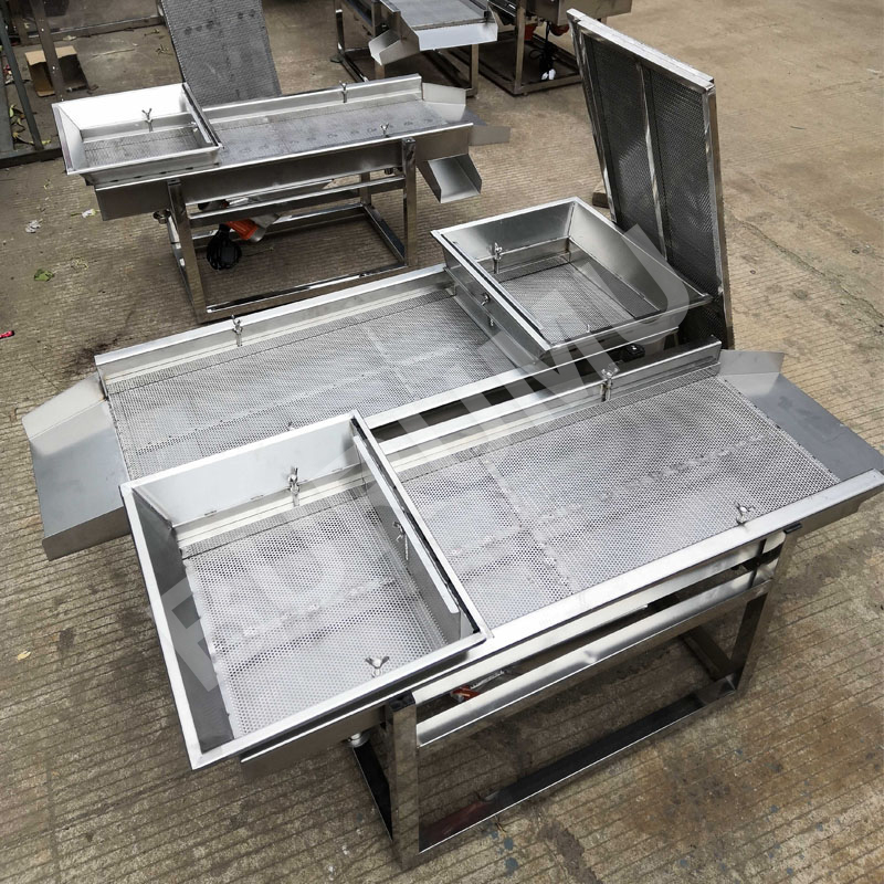 Electric Grain Screening Machine Corn Soybean Wheat Rice Rapeseed Peanut Screener Vibration Separation Cleaner