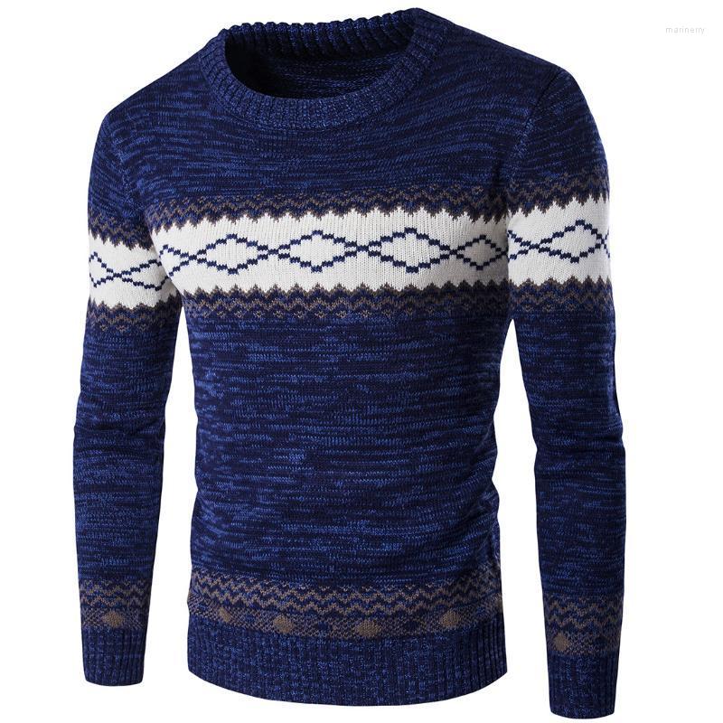 Men's Sweaters High Quality Pullovers Homme Warm Knitwear 2022 Autumn Winter Casual Navy Long Sleeve Knitted Sweater MenMen's Mari22, Blue
Men's Sweaters High Quality Pullovers Homme Warm Knitwear 2022 Autumn Winter Casual Navy Long Sleeve Knitted Sweater MenMen's Mari22, Blue