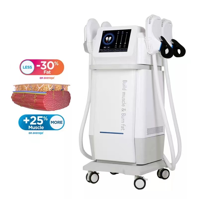 Slimming Machine EMS RF 4 Handles Teslasculpt EMSLIM 13 Tesla Fat Burning And Muscle Building