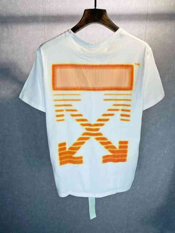 Men's and Women's Trendy Br T-shirt Chao Br Spring Summer Off Orange Neon Round Neck Pullover, White
Men's and Women's Trendy Br T-shirt Chao Br Spring Summer Off Orange Neon Round Neck Pullover, White