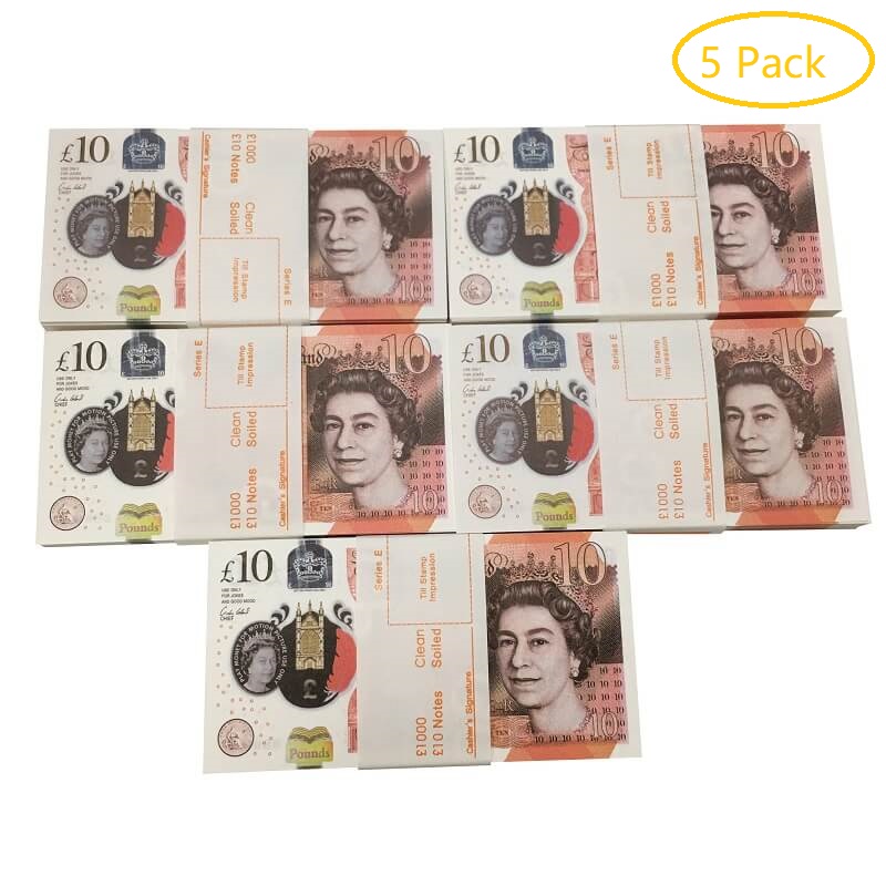 Prop Money copy banknote party fake money 10 euro toy currency children gift 50 dollar ticket faux billet 28a