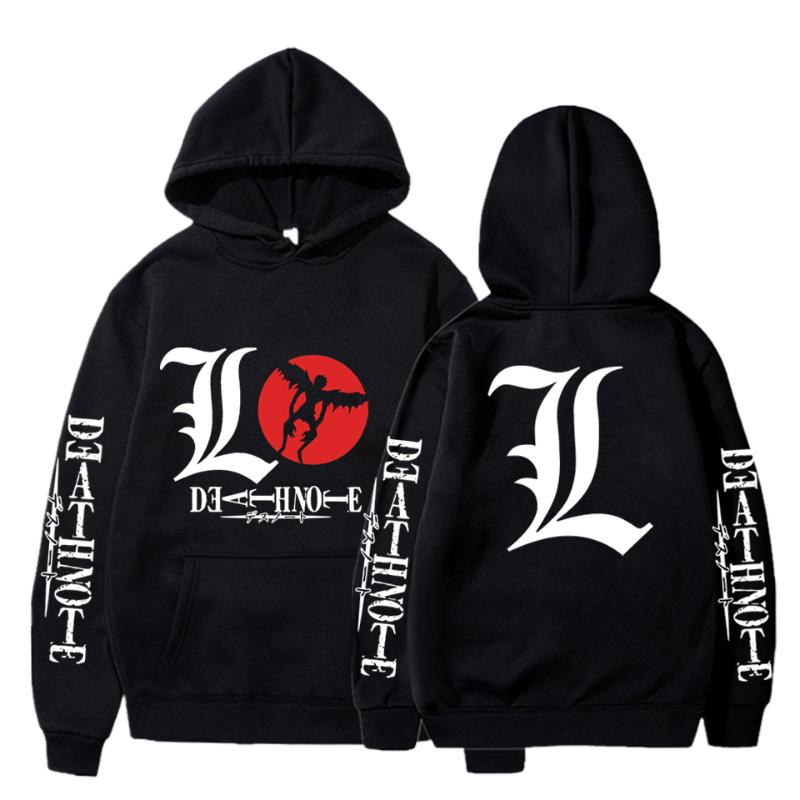 Men's Hoodies & Sweatshirts The Death Note Anime Hoodie Japanese Men/women Funny Sweatshirt Harajuku Cartoon Hip Hop Vintage Clothes Male Ho, Black
Men's Hoodies & Sweatshirts The Death Note Anime Hoodie Japanese Men/women Funny Sweatshirt Harajuku Cartoon Hip Hop Vintage Clothes Male Ho, Black