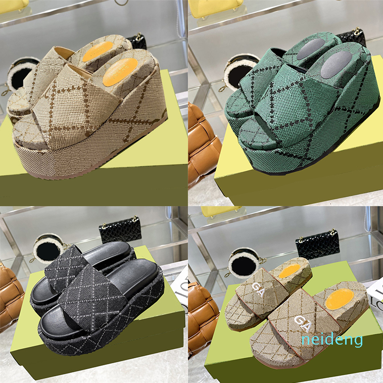 2022 Designer Slippers Fashion Thick bottom Sandals Letter Embroidery Slides lady Platform Wedges Sandal Beach High heel With 2022
2022 Designer Slippers Fashion Thick bottom Sandals Letter Embroidery Slides lady Platform Wedges Sandal Beach High heel With 2022