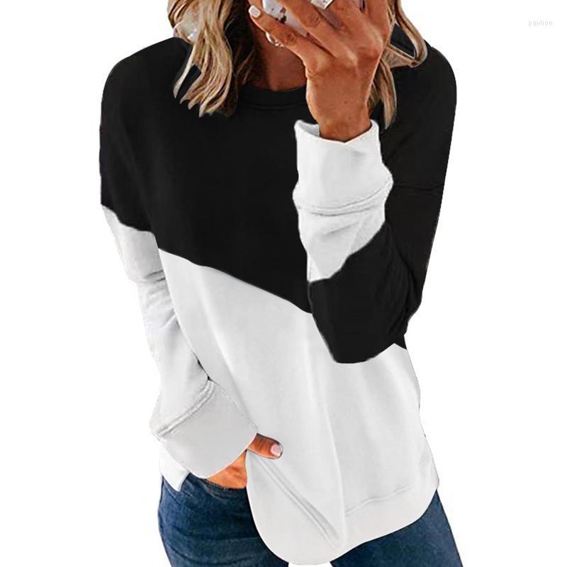 Women's Blouses & Shirts Contrast Color All-Match Patchwork T-shirt Women Long Sleeve Tops Spring Autumn Clothes Female O-Neck Harajuku Pull, Blue
Women's Blouses & Shirts Contrast Color All-Match Patchwork T-shirt Women Long Sleeve Tops Spring Autumn Clothes Female O-Neck Harajuku Pull, Blue