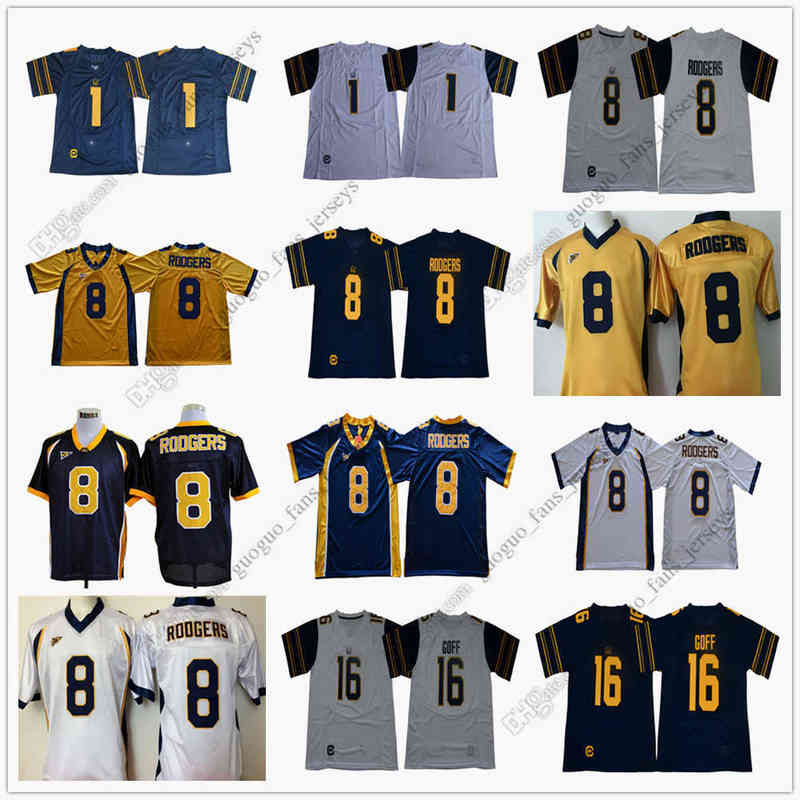 NCAA California Golden Bears Football Jersey 8 Aaron Rodgers 16 Jared Goff 1 Melquise Stovall High Quality Jerseys Size S--XXXL, As picture
NCAA California Golden Bears Football Jersey 8 Aaron Rodgers 16 Jared Goff 1 Melquise Stovall High Quality Jerseys Size S--XXXL, As picture