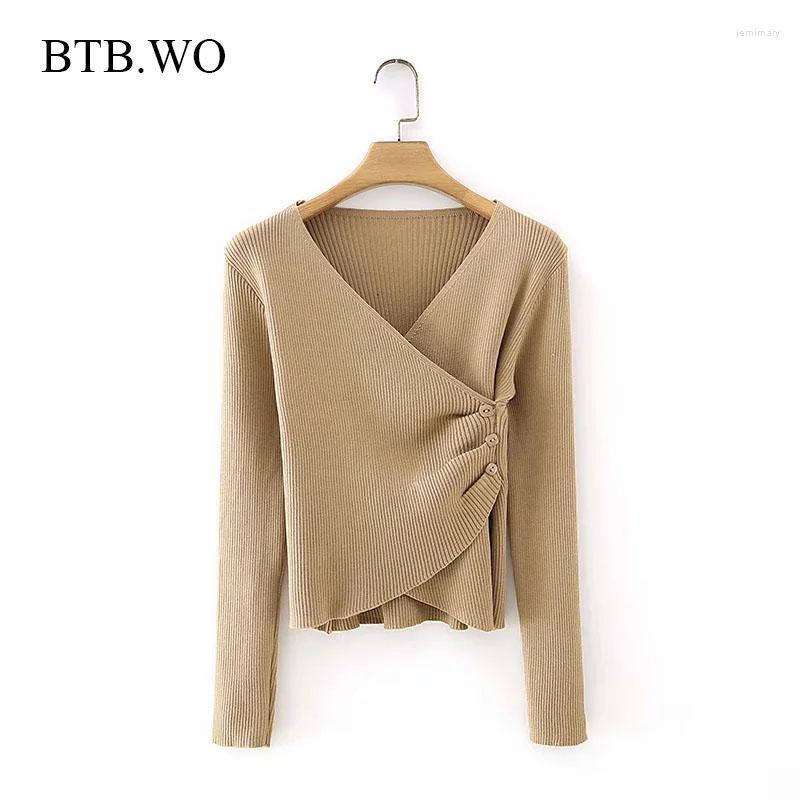 Women's Sweaters BTB.WO Women Sexy Solid Color Slim Knitting Sweater Vintage High V Neck Long Sleeve Female Pullovers Chic Tops Jemi22, Picture color03
Women's Sweaters BTB.WO Women Sexy Solid Color Slim Knitting Sweater Vintage High V Neck Long Sleeve Female Pullovers Chic Tops Jemi22, Picture color03