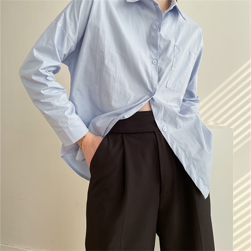 Button Up Shirts Women Tops Long Sleeve Plus Size Fall Korean Fashion Office Lady Blouse Blue White Pink 210607
Button Up Shirts Women Tops Long Sleeve Plus Size Fall Korean Fashion Office Lady Blouse Blue White Pink 210607