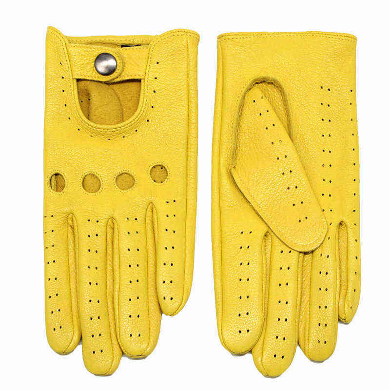 Free delive Motorcycle gloves leather sheepskin for men protective gloves for driving and riding vintage bikers T220815